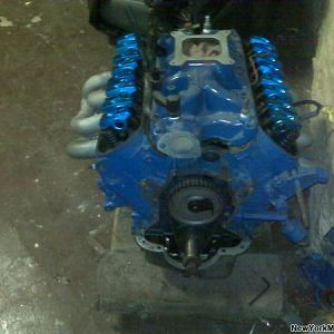 rocker arm install, LATER REMOVED, AWAITING ALUMINUM HEADS (AFR)