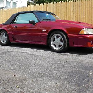 Haven't decided whether or not to keep the mirror tint yet.