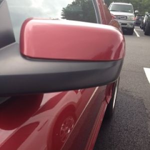 mirror covers added to match the car