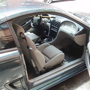 Right front interior