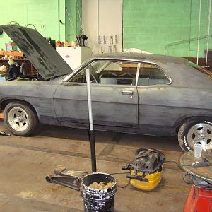 In 1968 Ford made 846 Mustangs in Highland Green with Parchment interior. They only made 3 bucket seat, formal roof Fairlanes in that combo, and this