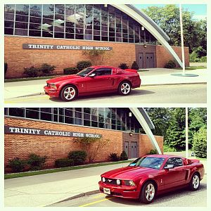 visiting high school