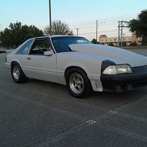 Day after being put back together and started to drive it.  Sadly the fuel gauge didn't work and I was waiting for my wife to bring me some gas.