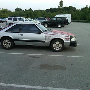 Photo of it after putting it back together from replacing the fender aprons and radiator support