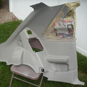 SailpanelDRYandCLEAR - Final clear stage prior to install...