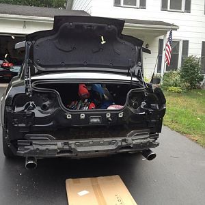 The valance install required a bit more work than I had originally planned for. Yikes!