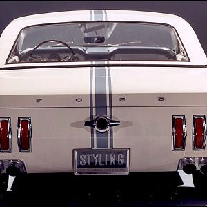 1963 mustang II back