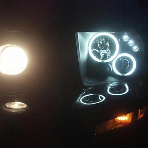 modding with new ccfl headlights from ebay