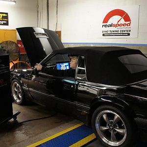 Getting tuned by Dan at Realspeed