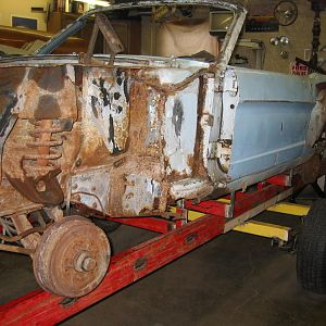 And bit of tar based under coating and it will be ready for ebay