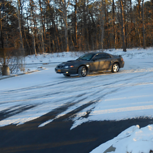 was riding sideways... tried my best with the photo