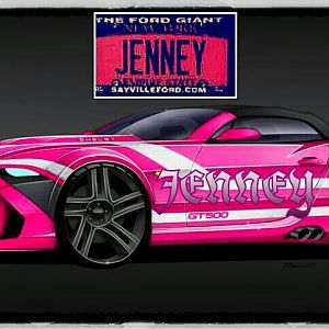 My dream Shelby :) 
Batman made this for me!