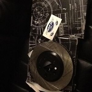 image front rotors just came in