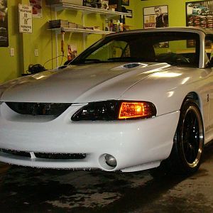 Nice stance, Eibach lowering springs