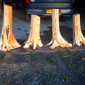 legs for the pool table we are going to make!