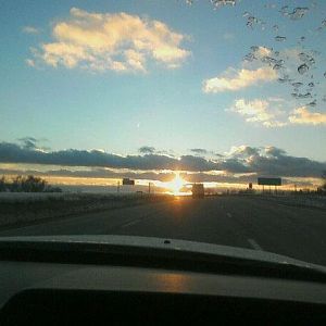 A brisk morning cruise on 81 south headed into Syracuse.
