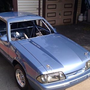 Taken out The garage to wash it. With The waterless CROTHGATEUSA KIT.