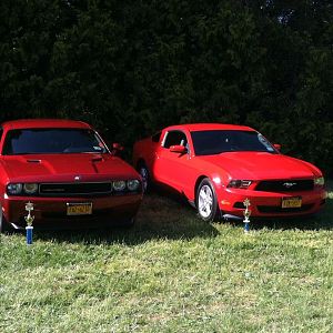 friends challenger, my car