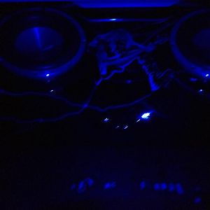 blue LED's