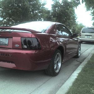 I smoked the tails myself, I'd say they came pretty good, Looks better than the covers, the covers seem to add a boxy look to the car, No Style.