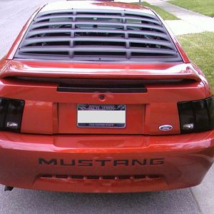 Just added the louvers I love the old school look that it gives the car.