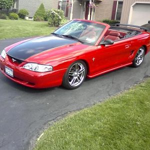 first polish and wax with new paint job... 5-20-09