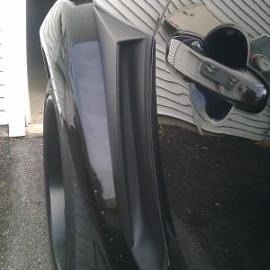 Lower Body Scoop - Flat Black ( Pre Paint )