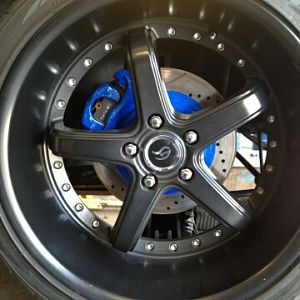 Godspeed Stealth Rims - 20X8.5 Front and 20X10 Rear