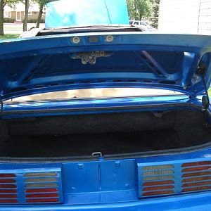 GT lights installed and trunk done