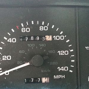 Mustang odometer 1