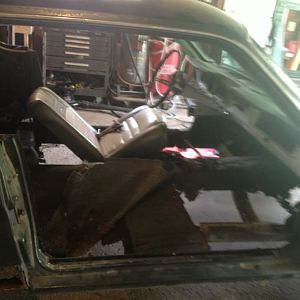 Interior view - Deconstruction In Progress