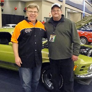 Boss @2013 Motorama with Dan Woods of Chop Cut Rebuild