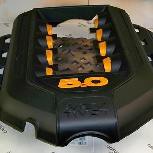 Painting the stock coil covers and intake cover