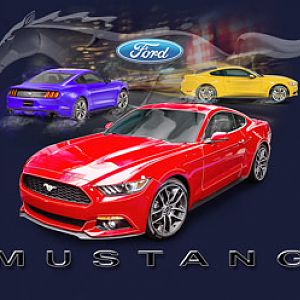 2015 Mustang shirt back