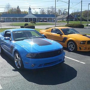 Out with the old :( In with the new:)