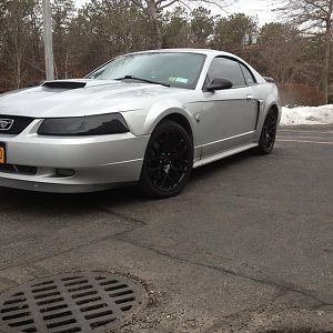 Eibach Pro Kit Springs, powerslot rotors, new brakes and headers done 3/6/14... liking it so far handles nice looks/sounds good