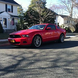 New rims are installed. 19" brembos with Michelin AS3's.
