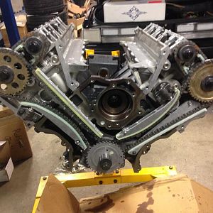 Engine Porn..Progress photos sent of the engine assembly at RealSpeed.