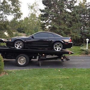 Dead car off to RealSpeed.