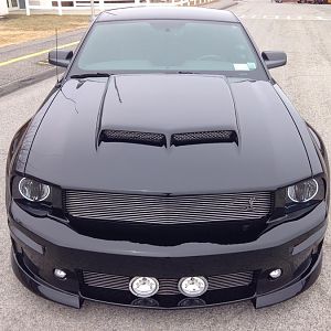 New halo headlights and black turn signals