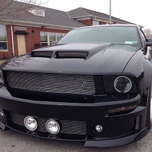 New halo headlights and black turn signals