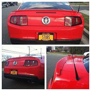 New spoiler painted and installed.