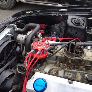 New MSD system, 6AL digital box, new Blaster HVC coil, new 8.5mm MSD wires and new MSD distributor