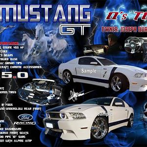 Hey guys or girls, I recently purchased a car show board that comes with a easel for the board to sit on at shows. If any of you want to check out the