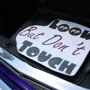 seriously, this is for the rookies...NO TOUCHING...