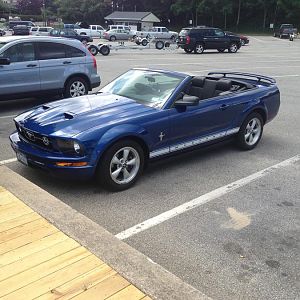 New hood and Spoiler everything else stock