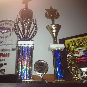 first place trophy even though i only competed against 4 other new edges