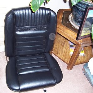 I recovered the seat and added extra bolstering