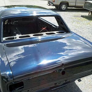 paint kicks in sun but very dark in shade