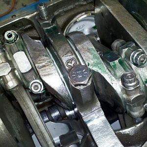 SRP pistons, Eagle I beam full float rods, Eagle crank